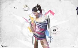 比利时Espador精彩人像炫彩唯美插画作品