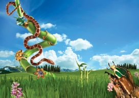 保加利亚SOOO珠宝首饰动物结合商业产品平面广告作品欣赏