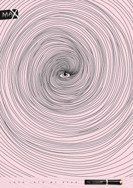 欧美Max Factor女性软刷睫毛膏广告欣赏