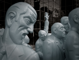 欧美Human Interactions艺术石雕塑展示欣赏摄影