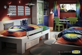 德国IKEA宜家家居送货服务平面广告