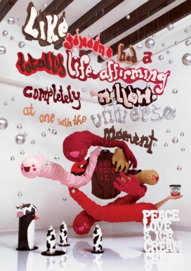 欧美Ben & Jerry品牌冰淇淋广告欣赏