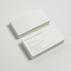 美国Stoltz & Company 斯托尔兹＆公司VI名片宣传册设计欣赏