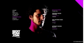 阿根廷Rickyryan 个人音乐爱好者网站截图