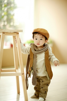 韩国超级可爱漂亮时尚的儿童摄影