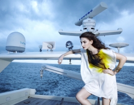 法国Sail Away航海上的漂亮女人摄影