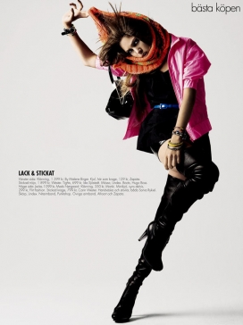 叙利亚Joel Rhodin时尚动感女人造型摄影