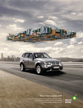 美国BP机油创意广告-保护您的爱车