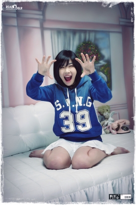 韩国H.M.J青春可爱少女人像摄影