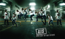 美国Alis阿利斯户外体育运动爱好者产品宣传广告-滑板