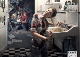 国外Trax Magazine特里克斯杂志恶心创意广告欣赏