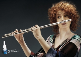 欧美 pleasure of breathing 鼻喷雾剂宣传广告