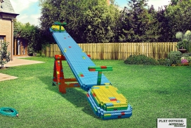 欧美Active Life Play Outside在外面玩在游戏及玩具设计宣传