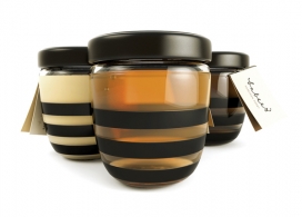 Babees Honey蜂蜜包装设计欣赏