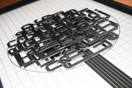 日本Tree of Diversity创意字体排版设计