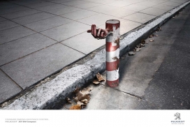 法国标志汽车Peugeot汽车停车辅助控制平面设计欣赏