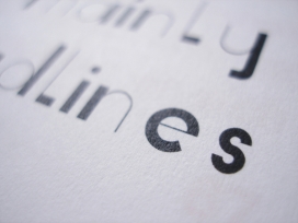 美国LOB艺术字体欣赏