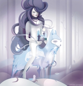 国外花纹插画设计欣赏