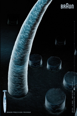 国外Braun博朗剃须刀平面设计欣赏