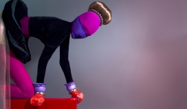 欧美Neo Vague蒙面女人摄影