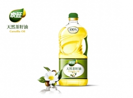 家旺天然茶籽油品牌形象包装宣传