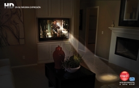 美国Claro TV高清电视TV创意平面广告