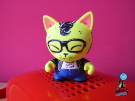 The Rockabilly Cat - custom toy猫的Rockabilly - 定制玩具