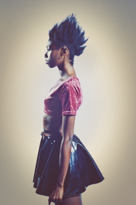 美国黑人女性Dansu个性艺术