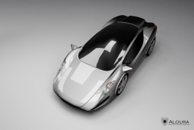 德国工业设计：ALOURA2010概念跑车设计