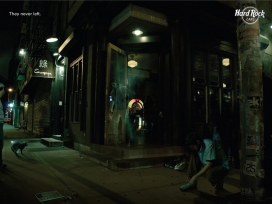 美国Hard Rock 硬摇滚广告-They never left