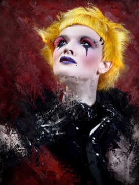 法国Histerical Avangarde超炫时尚彩妆人像摄影