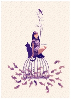 My little world插画欣赏