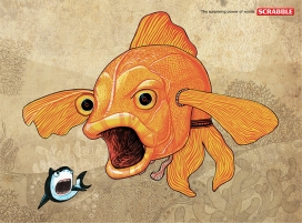 国外The Surprising Power of Words游戏玩具平面广告-令人吃惊的话语权