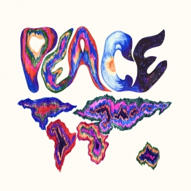 Illustration & Typography抽象插画