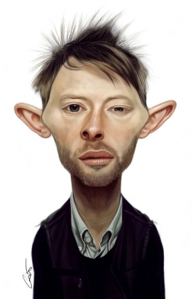 欧美Caricature游戏人物插画