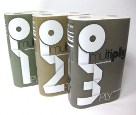 欧美极具富有创意的高端卫生纸面巾纸包装设计