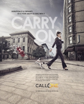 欧美Carry On 科技创意平面广告