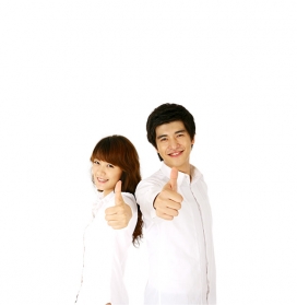 韩国2010最新情侣搭档商务图片