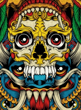 欧美7 Skate Deck Installation插画