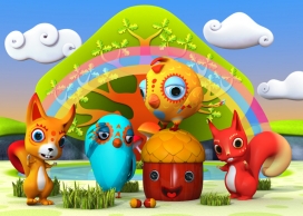 欧美Whimsical characters艺术插画设计欣赏