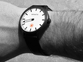 德国工业设计：DEFAKTO NACHTSCHICHT腕表设计-事实上的夜班