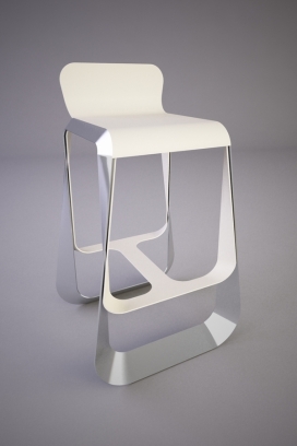 德国工业设计：MOCO bar stool莫科吧凳