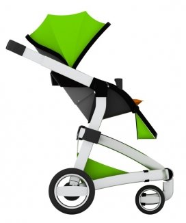 工业：美国Fanophy Stroller 儿童宝宝推车椅设计