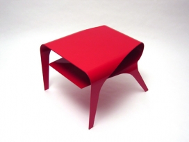 工业设计：Cuda轻便流线R型凳子设计欣赏