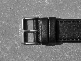 工业设计：DEFAKTO EINS真皮腕表设计