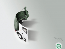 欧美芦荟薄荷牙线平面广告-注意到你的牙齿出垃圾