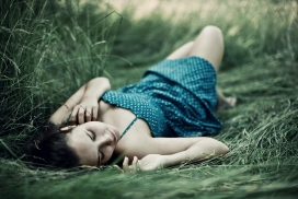 来自德国时尚彩妆摄影师Andrea Hübner：淡淡的回忆