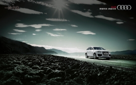 德国大众进口新奥迪Q7-V12缸TDI高清晰大气嚣张猛兽型汽车壁纸欣赏