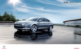 东风雪铁龙C5汽车高清晰壁纸