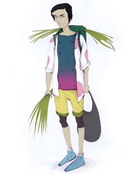 mal4iki插画-孤独